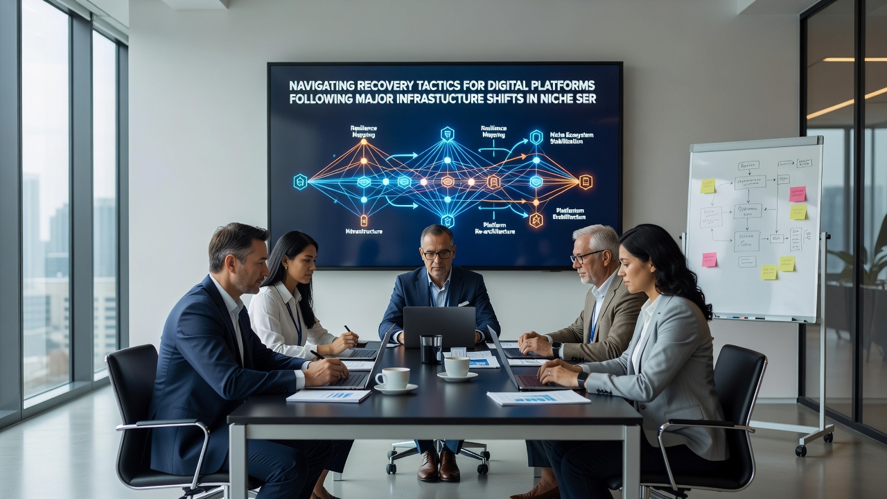 Recovery processes for digital platforms after infrastructure adjustments